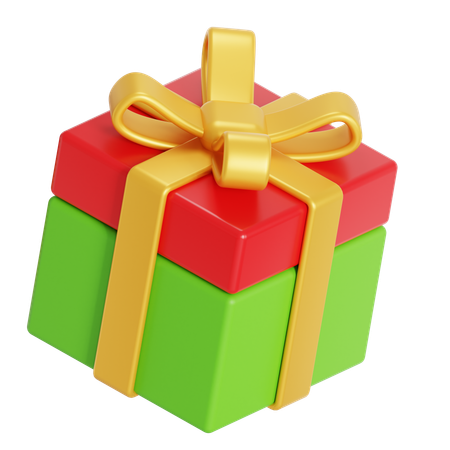 Cadeau de Noël  3D Icon