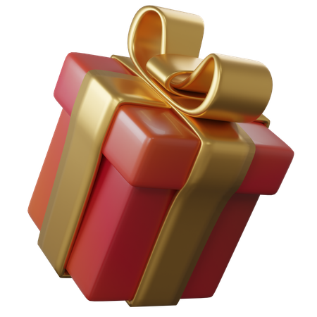 Cadeau de Noël  3D Icon