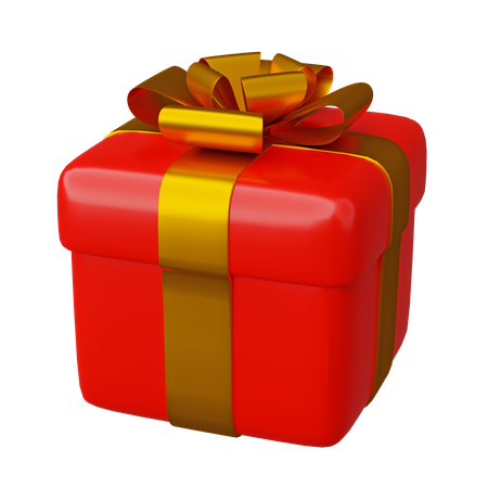 Cadeau de Noël  3D Icon