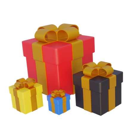 Cadeau de Noël  3D Icon