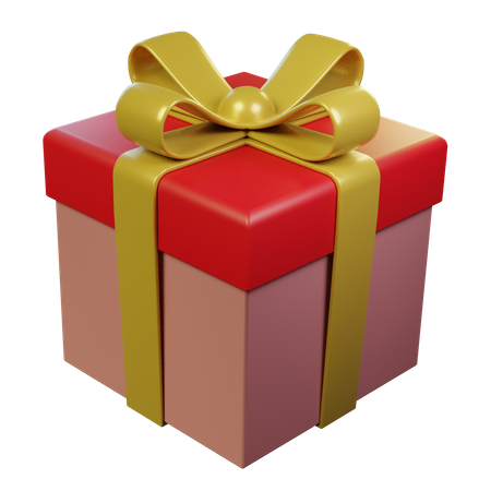 Cadeau de Noël  3D Icon