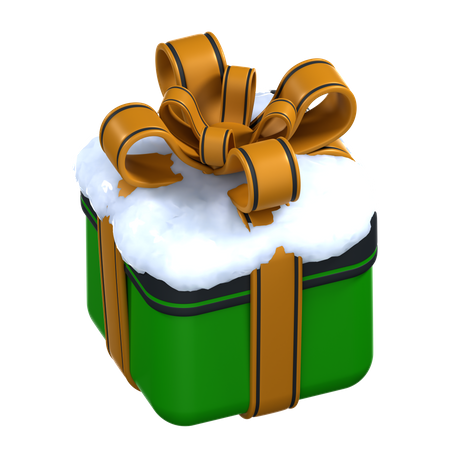 Cadeau de Noël  3D Icon