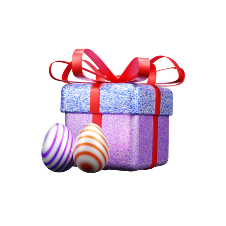 Cadeau de Pâques  3D Icon