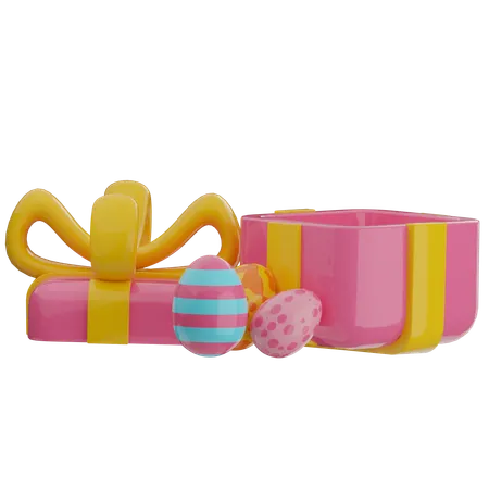 Cadeau de Pâques  3D Icon