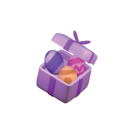 Cadeau de Pâques  3D Icon