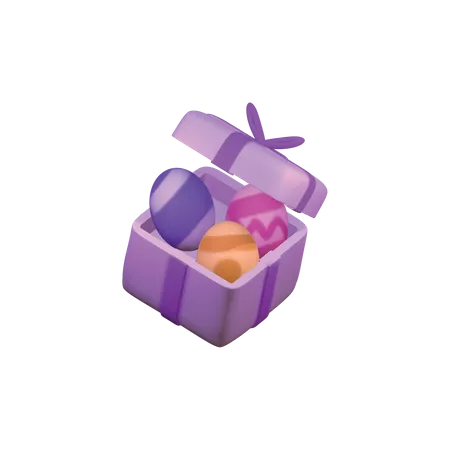 Cadeau de Pâques  3D Icon