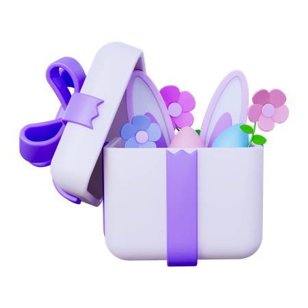 Cadeau de Pâques  3D Icon