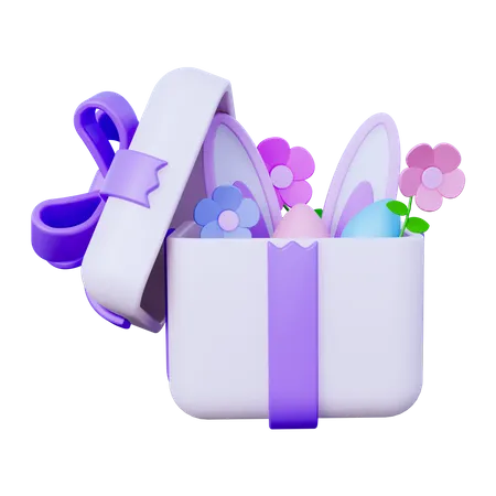 Cadeau de Pâques  3D Icon