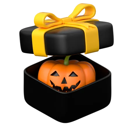 Cadeau d'Halloween  3D Icon