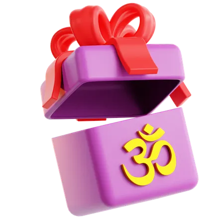 Cadeau de Diwali  3D Icon