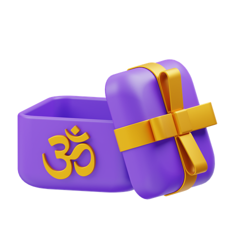 Cadeau de Diwali  3D Icon