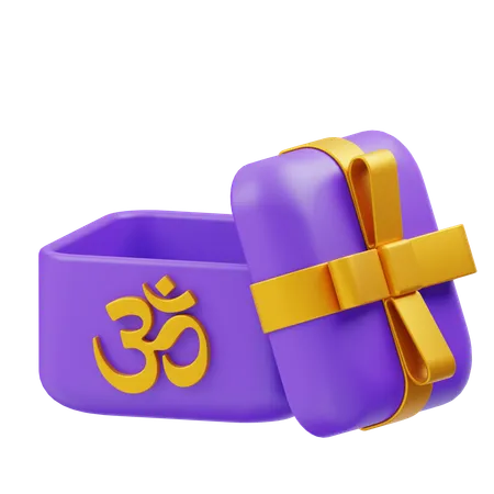 Cadeau de Diwali  3D Icon