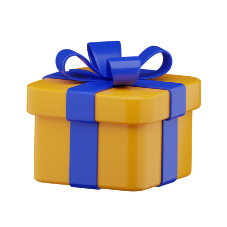 Cadeau de nouvel an  3D Icon