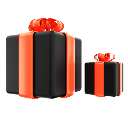 Cadeau du vendredi noir  3D Icon