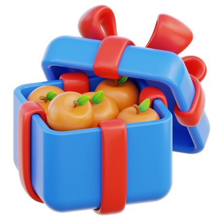 Fruits cadeaux  3D Icon