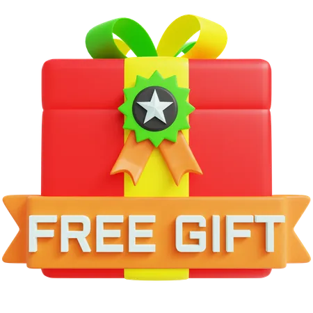 Cadeau gratuit  3D Icon