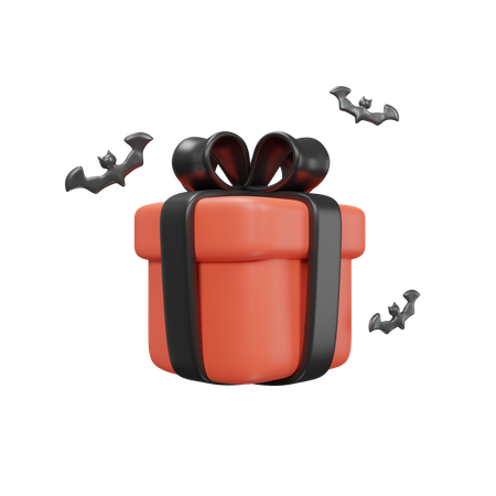 Cadeau d'Halloween  3D Icon