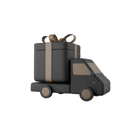 Livraison de cadeaux  3D Icon