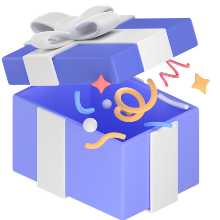 Long cadeau  3D Icon