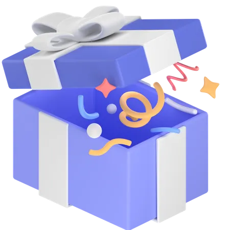 Long cadeau  3D Icon