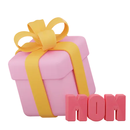 Cadeau maman  3D Icon