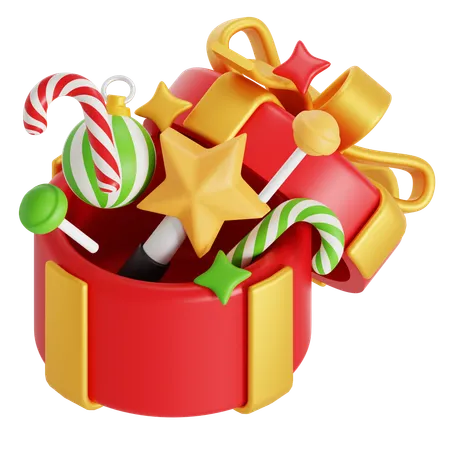 Cadeau de Noël  3D Icon