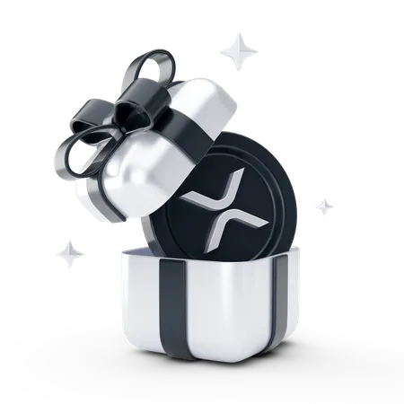 Cadeau ondulant  3D Icon