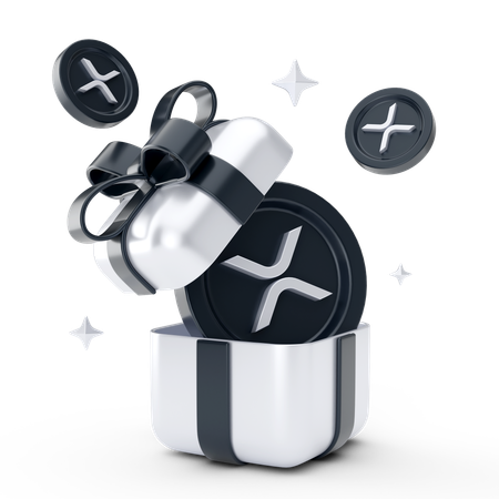 Cadeau ondulant  3D Icon