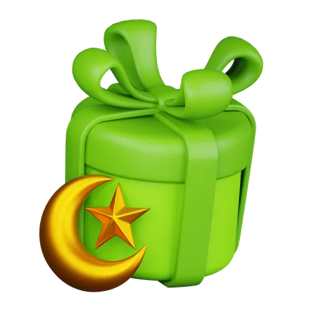 Cadeau de ramadan  3D Icon