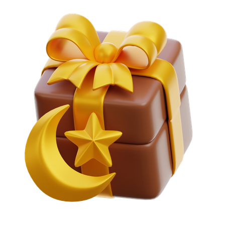 Cadeau de ramadan  3D Icon