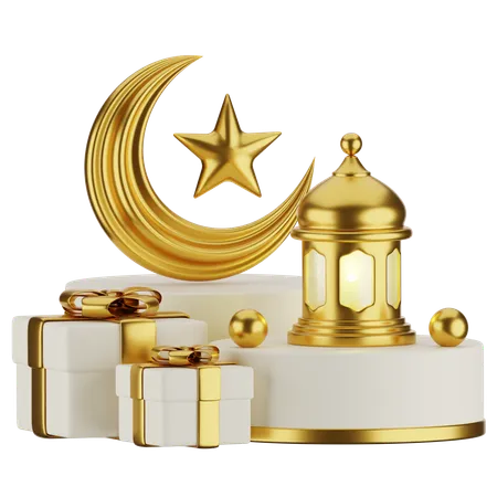 Cadeau de ramdan  3D Icon