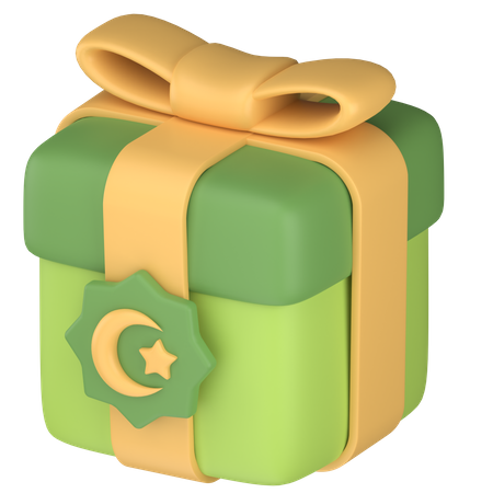 Cadeau de ramadan  3D Icon