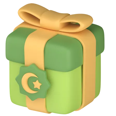 Cadeau de ramadan  3D Icon