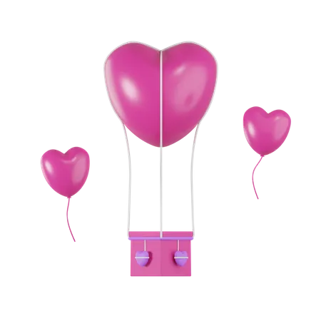 Cadeau romantique  3D Icon