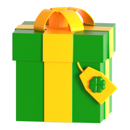 Cadeau de saint patrick  3D Icon