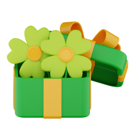 Cadeau de saint patrick  3D Icon