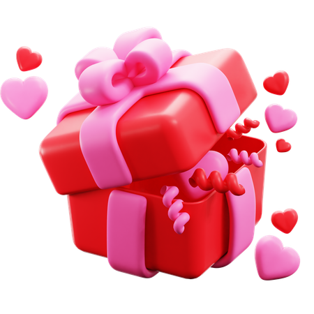 Cadeau surprise  3D Icon