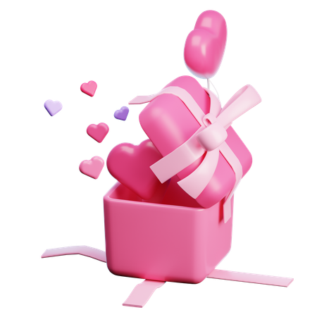 Cadeau surprise  3D Icon
