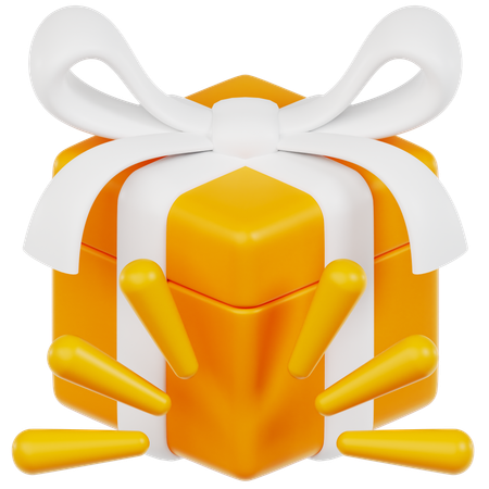 Cadeau surprise  3D Icon