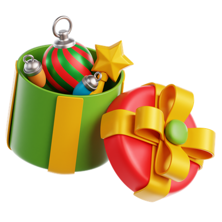 Déballage du cadeau  3D Icon