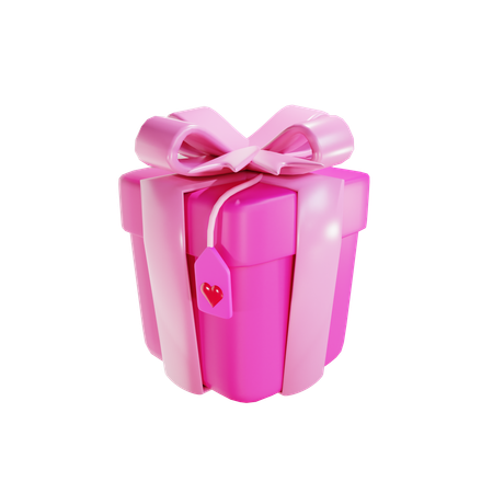 Cadeau de Saint Valentin  3D Icon