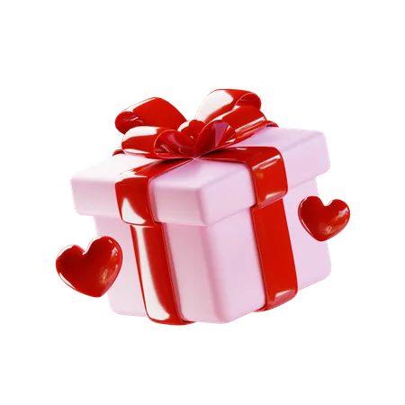 Cadeau de Saint Valentin  3D Icon