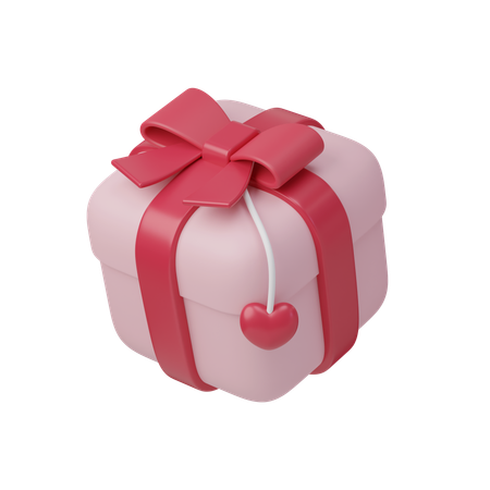 Cadeau de Saint Valentin  3D Icon