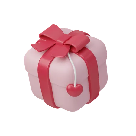 Cadeau de Saint Valentin  3D Icon