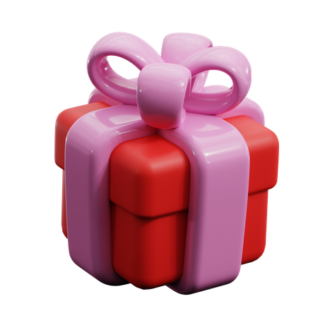 Cadeau de Saint Valentin  3D Icon