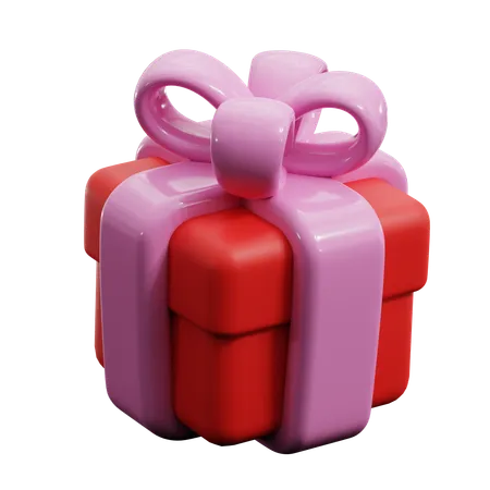 Cadeau de Saint Valentin  3D Icon