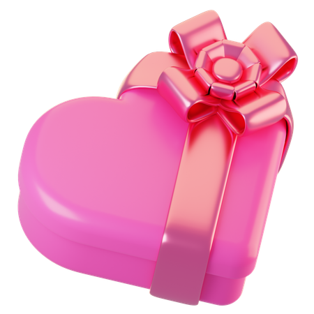 Cadeau de Saint Valentin  3D Icon