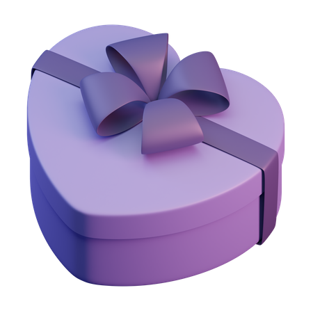 Cadeau de Saint Valentin  3D Illustration