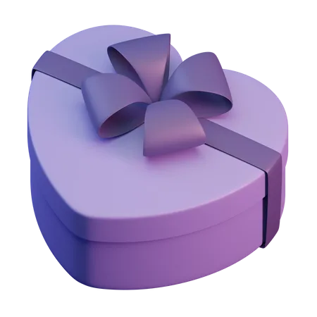 Cadeau de Saint Valentin  3D Illustration