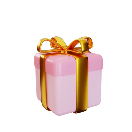 Cadeau de Saint Valentin  3D Illustration